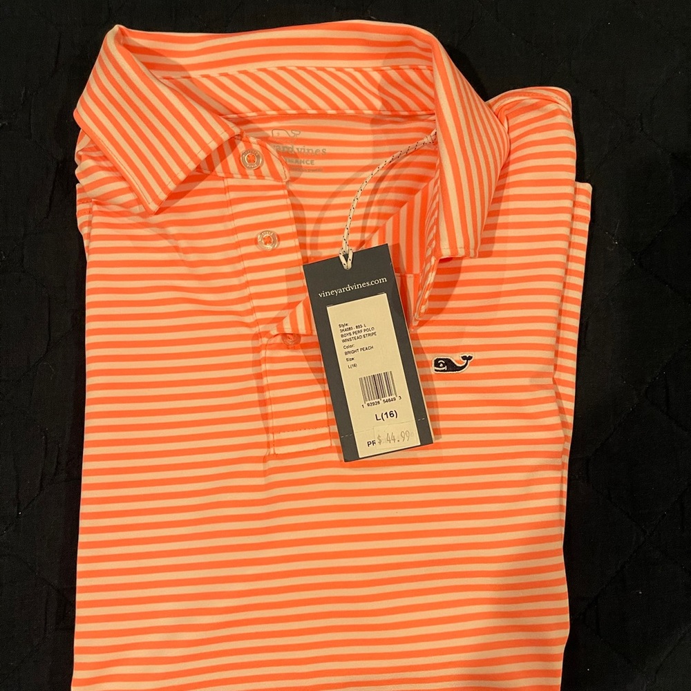 Vineyard vines performance polo sz L
